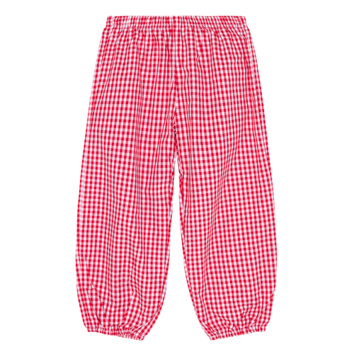 Boy's Gingham Bubble Pants